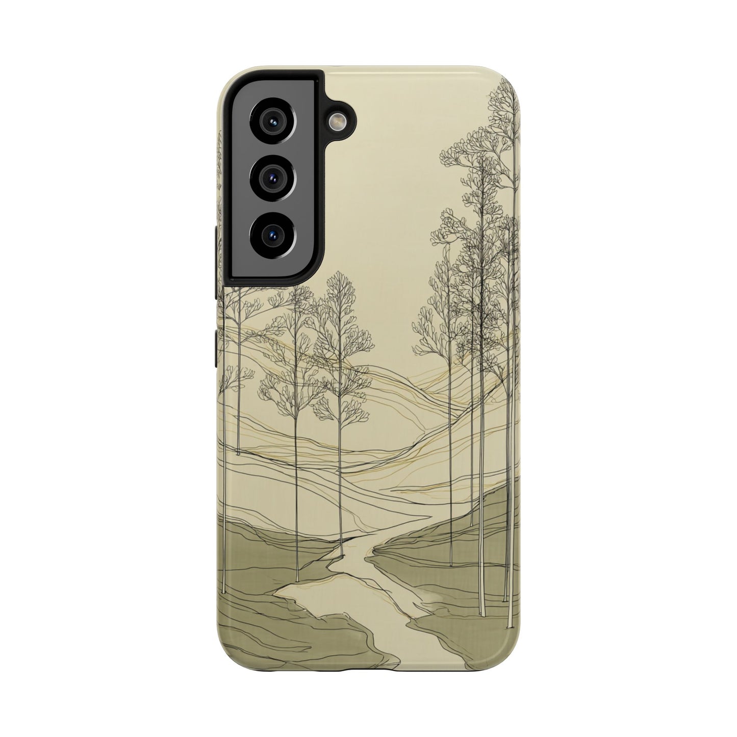 Nature-Inspired Tough Phone Cases: Durable Design for Outdoor Lovers, Wilderness, Gifts for Hikers, Aesthetic Protection