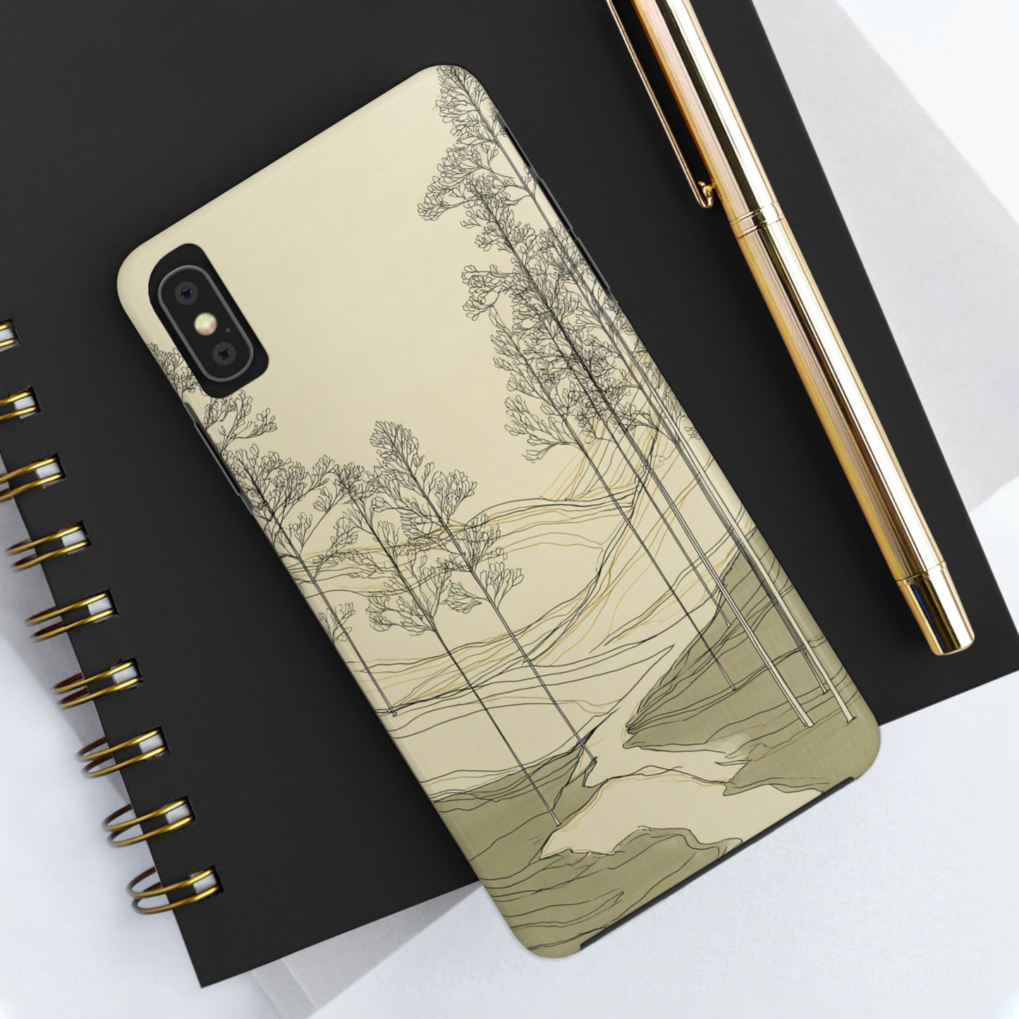 Nature-Inspired Tough Phone Cases: Durable Design for Outdoor Lovers, Wilderness, Gifts for Hikers, Aesthetic Protection
