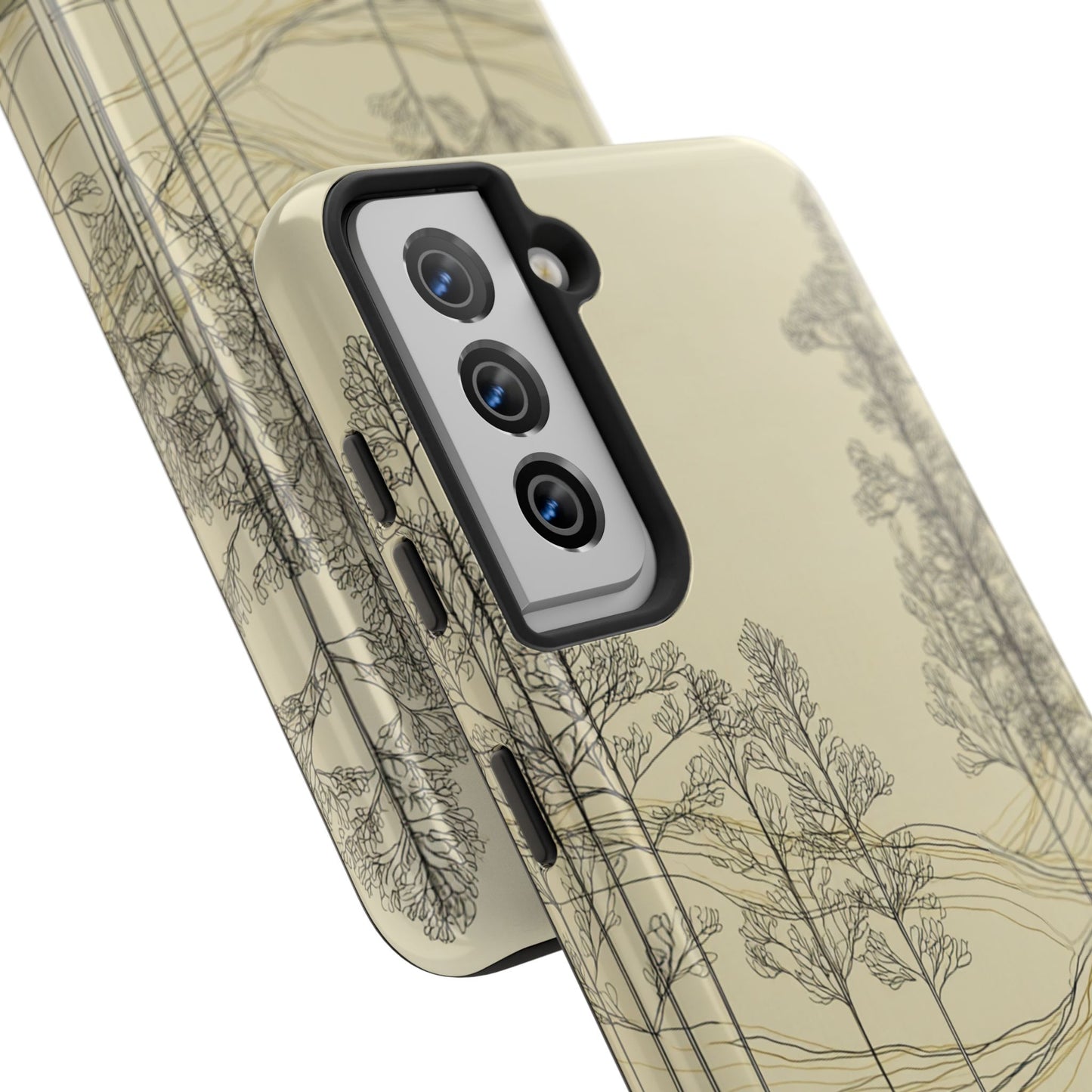 Nature-Inspired Tough Phone Cases: Durable Design for Outdoor Lovers, Wilderness, Gifts for Hikers, Aesthetic Protection