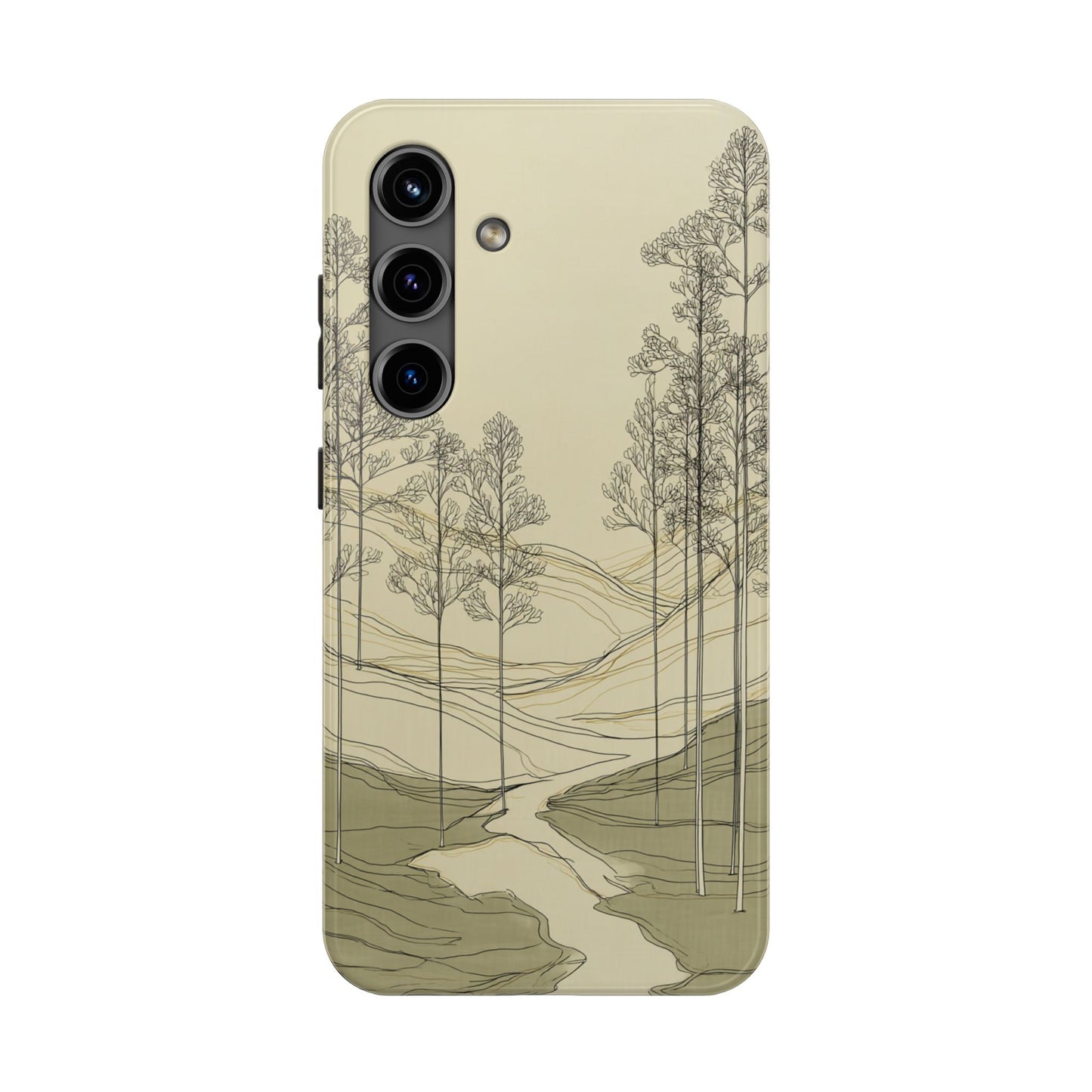 Nature-Inspired Tough Phone Cases: Durable Design for Outdoor Lovers, Wilderness, Gifts for Hikers, Aesthetic Protection