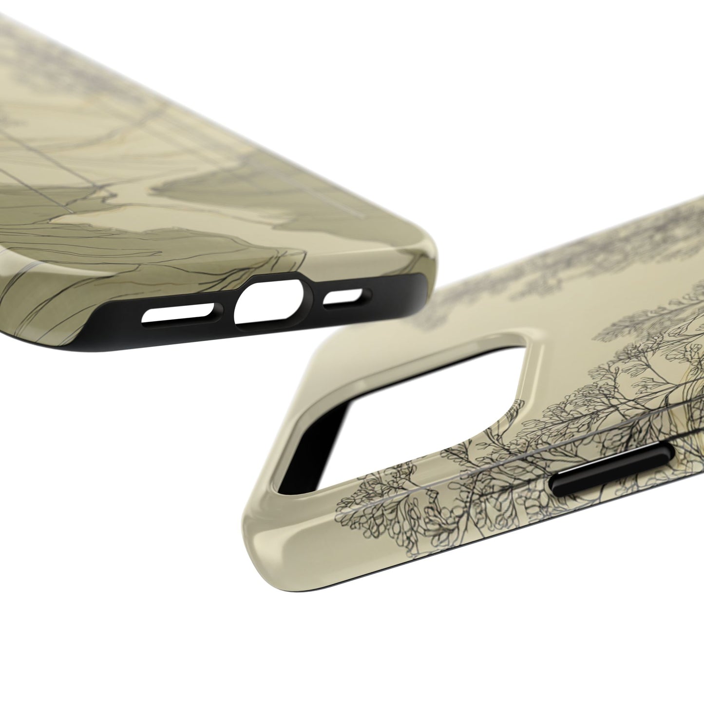 Nature-Inspired Tough Phone Cases: Durable Design for Outdoor Lovers, Wilderness, Gifts for Hikers, Aesthetic Protection