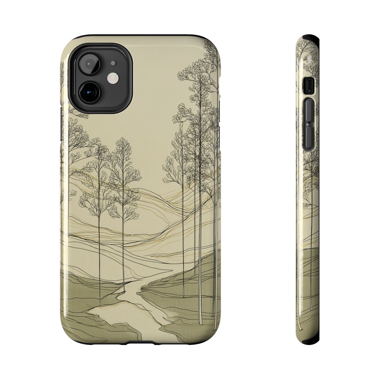 Nature-Inspired Tough Phone Cases: Durable Design for Outdoor Lovers, Wilderness, Gifts for Hikers, Aesthetic Protection