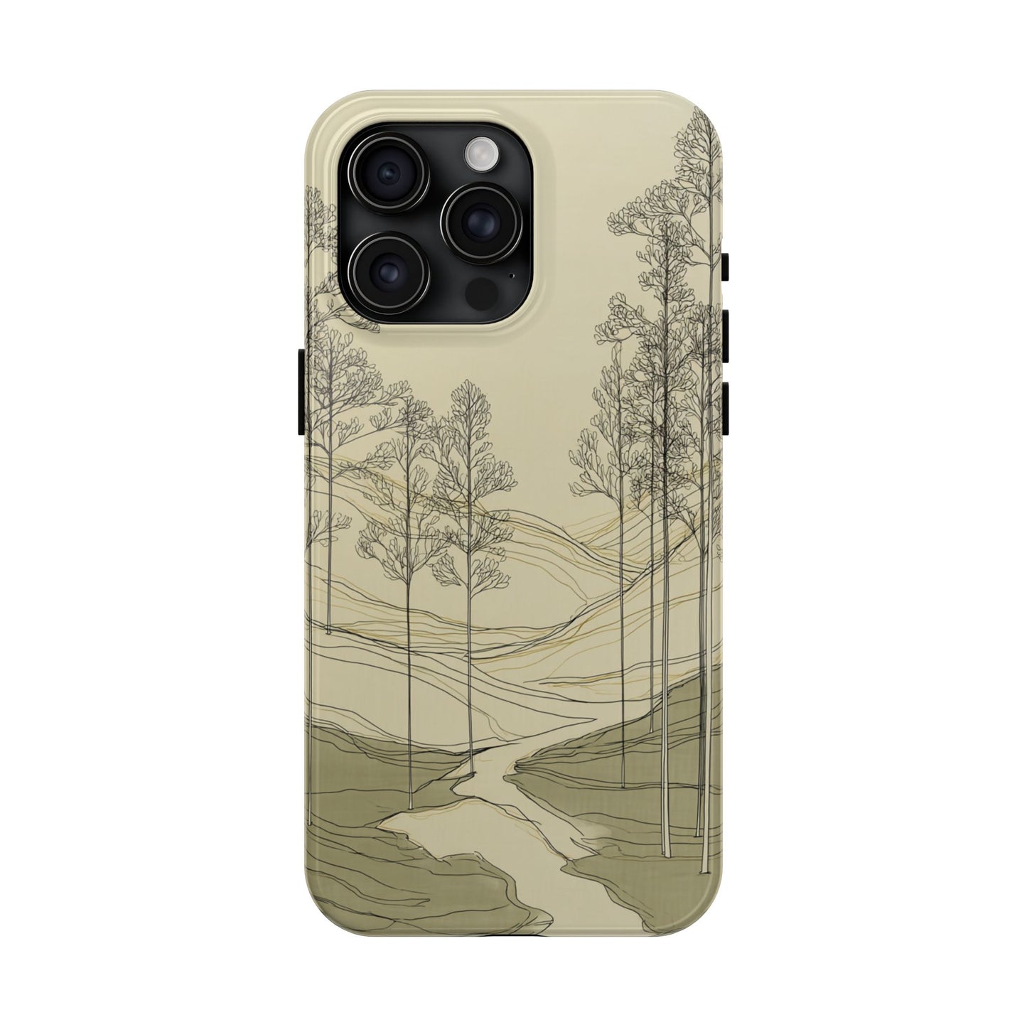 Nature-Inspired Tough Phone Cases: Durable Design for Outdoor Lovers, Wilderness, Gifts for Hikers, Aesthetic Protection