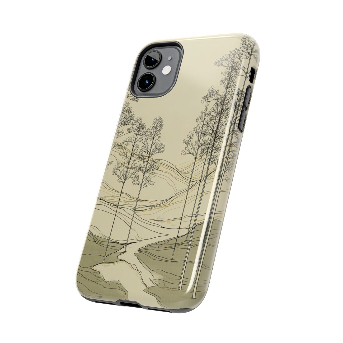 Nature-Inspired Tough Phone Cases: Durable Design for Outdoor Lovers, Wilderness, Gifts for Hikers, Aesthetic Protection