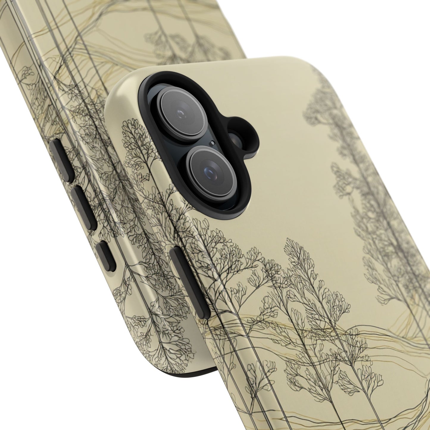 Nature-Inspired Tough Phone Cases: Durable Design for Outdoor Lovers, Wilderness, Gifts for Hikers, Aesthetic Protection