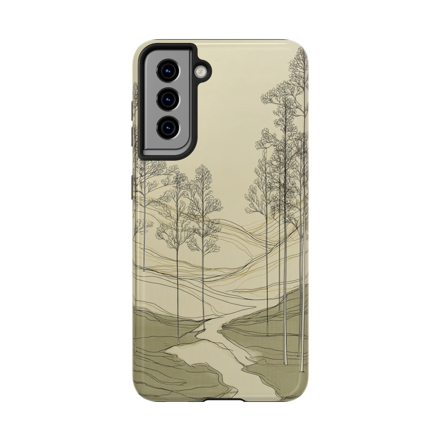 Nature-Inspired Tough Phone Cases: Durable Design for Outdoor Lovers, Wilderness, Gifts for Hikers, Aesthetic Protection