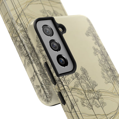 Nature-Inspired Tough Phone Cases: Durable Design for Outdoor Lovers, Wilderness, Gifts for Hikers, Aesthetic Protection