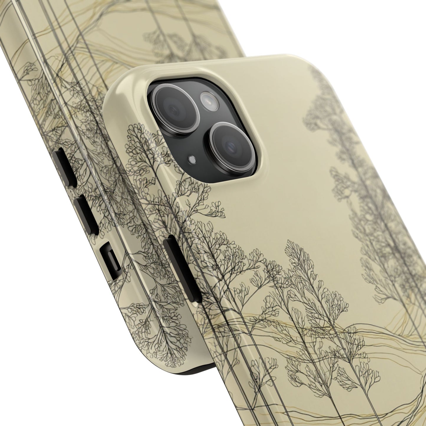 Nature-Inspired Tough Phone Cases: Durable Design for Outdoor Lovers, Wilderness, Gifts for Hikers, Aesthetic Protection