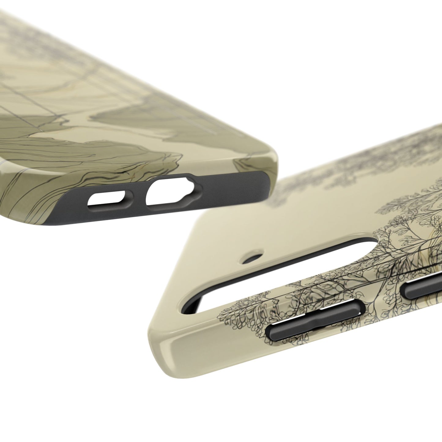 Nature-Inspired Tough Phone Cases: Durable Design for Outdoor Lovers, Wilderness, Gifts for Hikers, Aesthetic Protection
