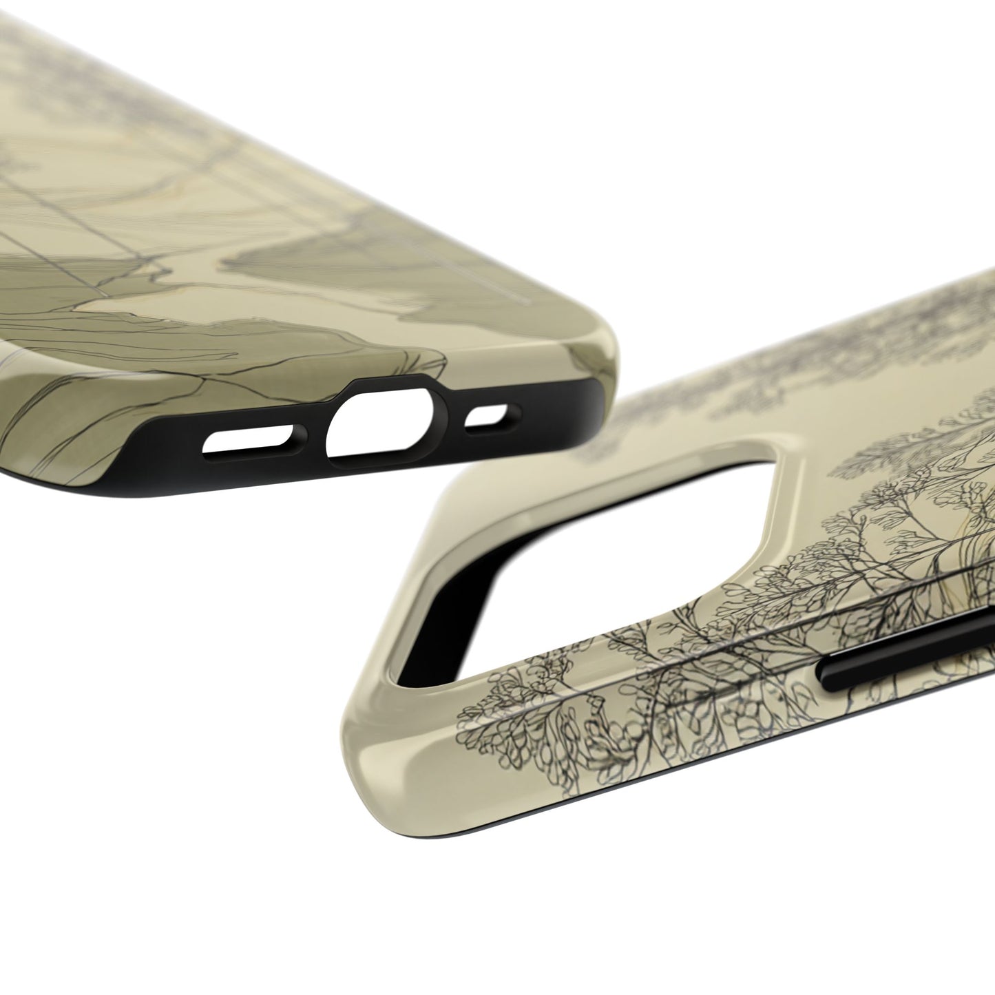 Nature-Inspired Tough Phone Cases: Durable Design for Outdoor Lovers, Wilderness, Gifts for Hikers, Aesthetic Protection